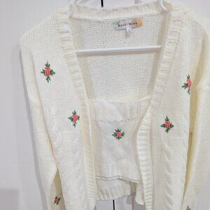 2 Piece Coquette Sweater Set